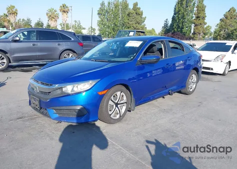 2016 Honda Civic Lx из США, поврежденный, VIN 19XFC2F54GE014940